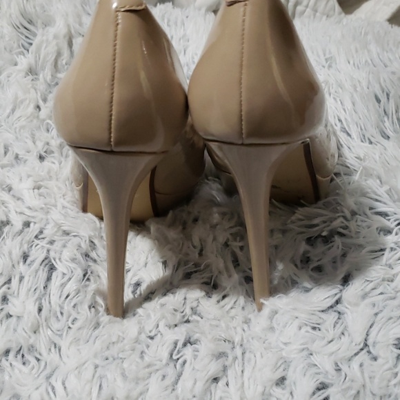 ALDO WOMEN'S BEIGE PLATFORM HIGH HEELS SIZE 6 - Picture 8 of 8